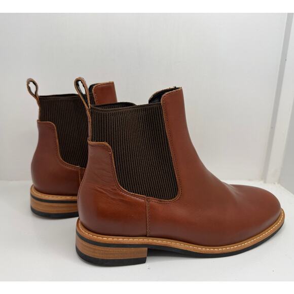Nisolo Carmen Chelsea Boot 2.0 Brandy Leather Women’s Size 11 - Picture 5 of 12